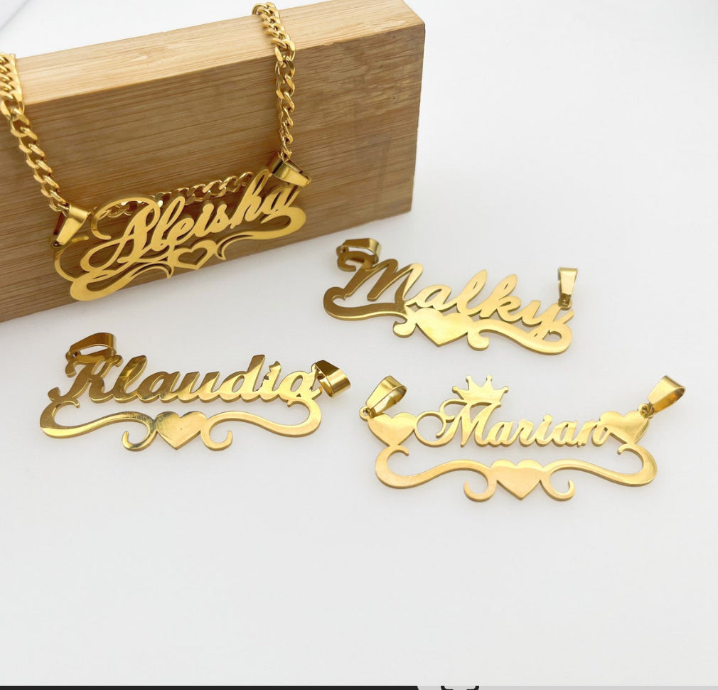 Custom Cuban Name Necklace